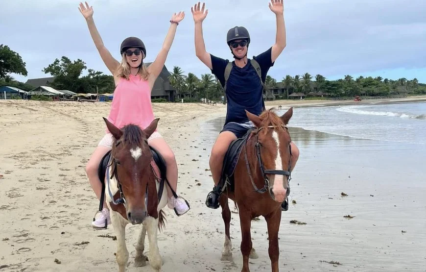 Horseriding in Fiji