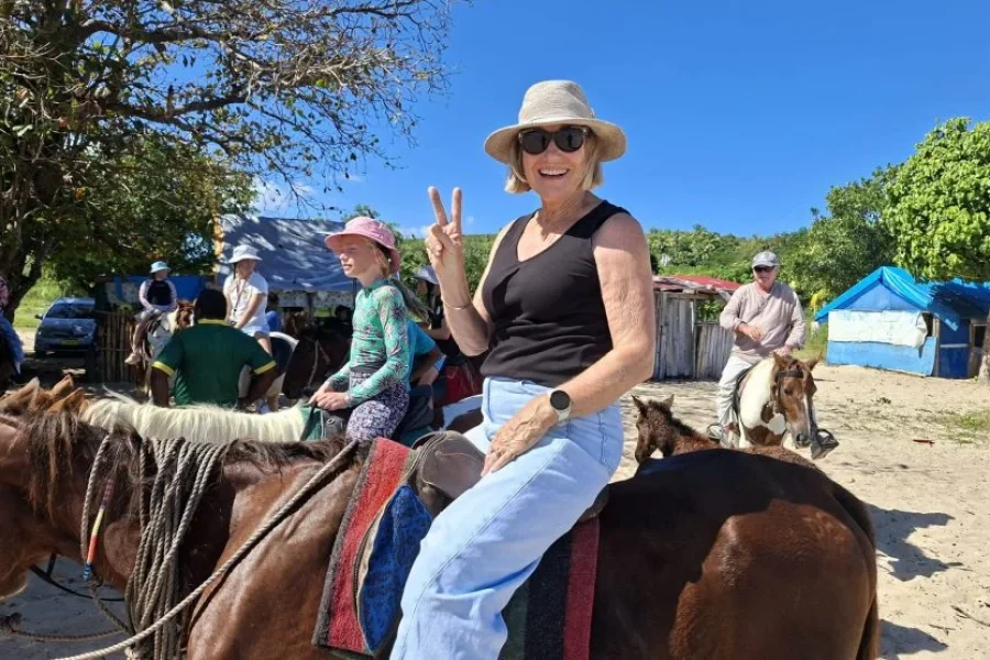 Horseriding in Fiji