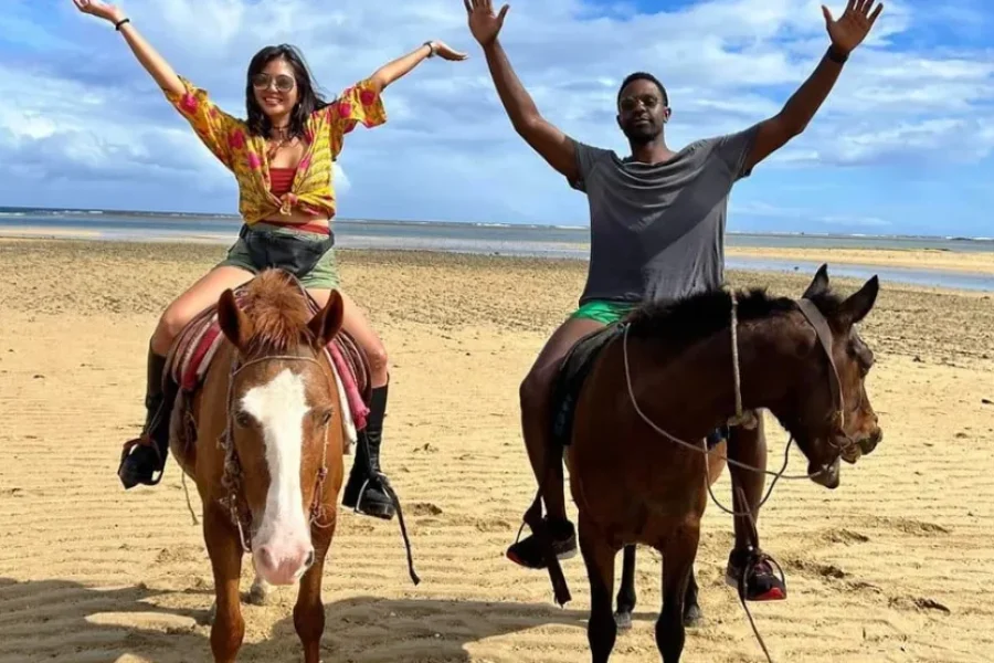 Coral Coast Horse Riding in Fiji with Fijian Hooves and Lovo Delights