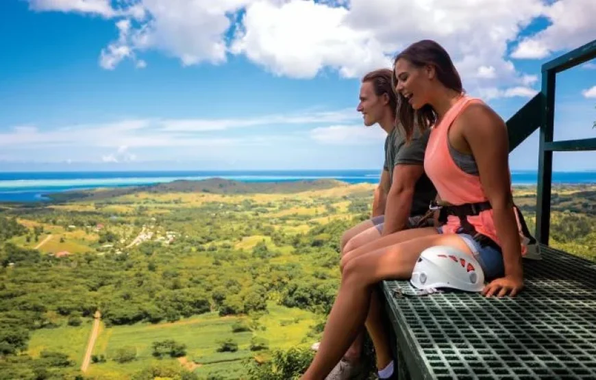 Fiji: 16 Zip Lines and Cave Tour