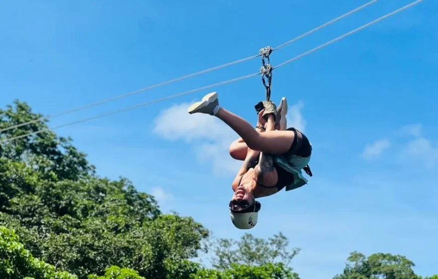 Fiji: 16 Zip Lines and Cave Tour
