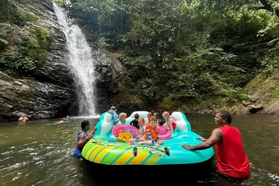 Biausevu Waterfall & Hiking Tour in Sigatoka Fiji