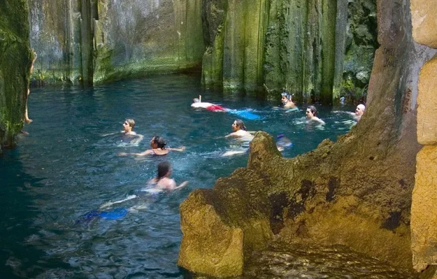Fiji Blue Cave Swimming Experience at Sawa-i-Lau Caves