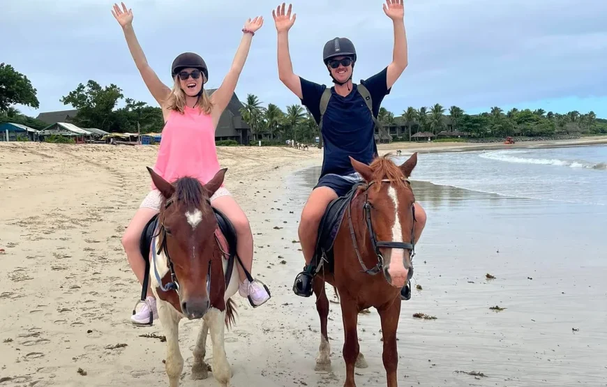 Horseriding in Fiji