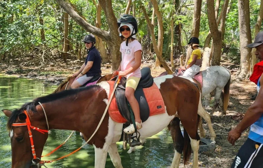 Horseriding in Fiji