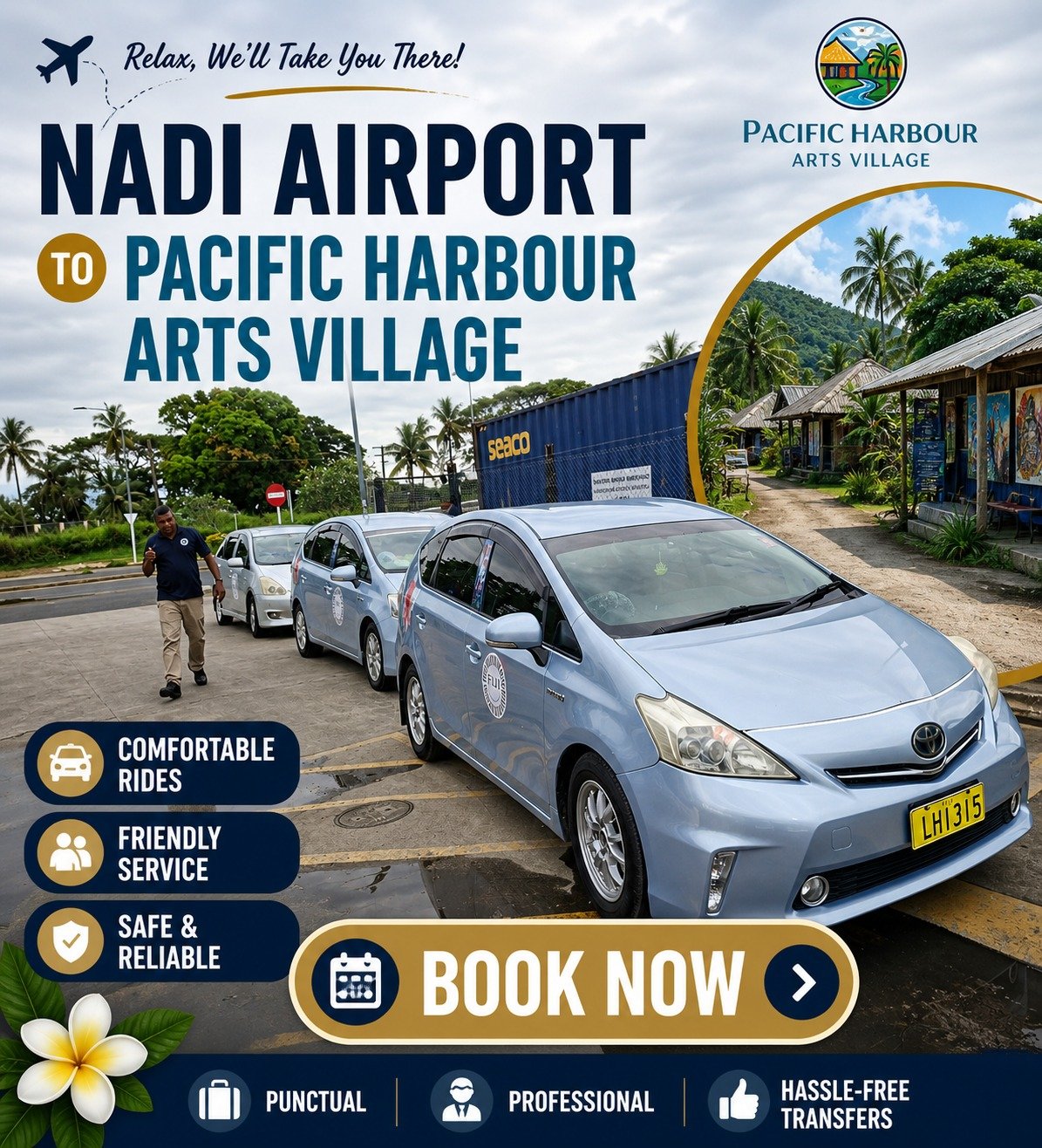 Nadi Airport Transfer Routes